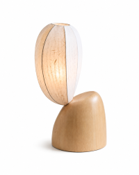 Luminária de Mesa Ita G Cedro Rosa