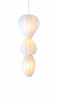 Luminária Pendente Pitanga Longa 3 Gomos