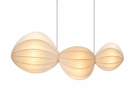 Luminária Pendente Nami 3 Gomos