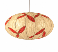 Luminária Pendente Borá Folhas G