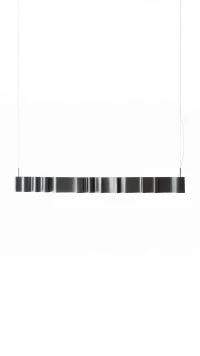Pendente Dunas Linear de Couro
